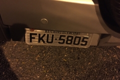 1728  30-12 Number plate