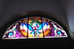 8025 18-4 stained glass window