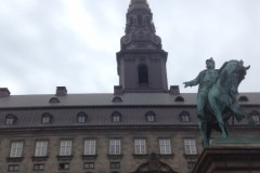 8751 17-5 statue and spire Copenhagen