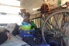 6645 13-2 bike packed into land rover