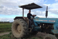 7391 13-3 Brian and tractor