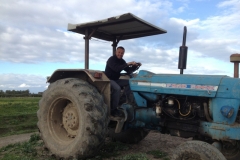 7392 13-3 Brian and tractor