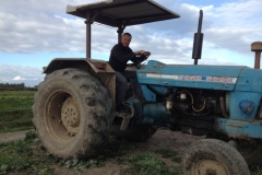 7393 13-3 Brian and tractor
