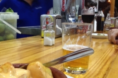 1954 19-10 Malaga beer and tapas