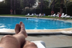 2468 3-11 by the pool