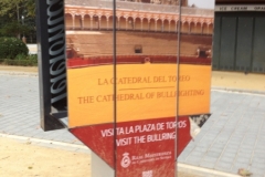 2487 4-11 poster for the Cathedral of bullfighting