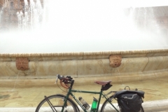 2489 4-11 bike and fountain