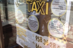 3731 28-11 taxi sign