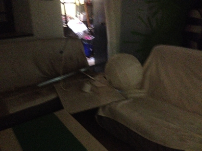 3990 5-12 Ceiling fell in