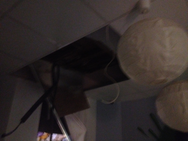3991 5-12 Ceiling fell in