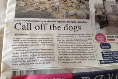 1605 6-10 Article re dog show