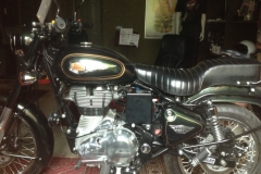 9509  2-7 Royal Enfield motorbike