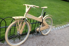 9255 11-6 wooden bicycle Stockholm