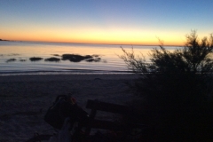 0416 Fouras les Bains dinner on the beach 16