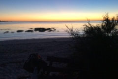 0417 Fouras les Bains dinner on the beach 18