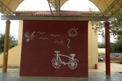 0841 11-9 painted wall