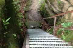 0192 12-8 Metal steps from above