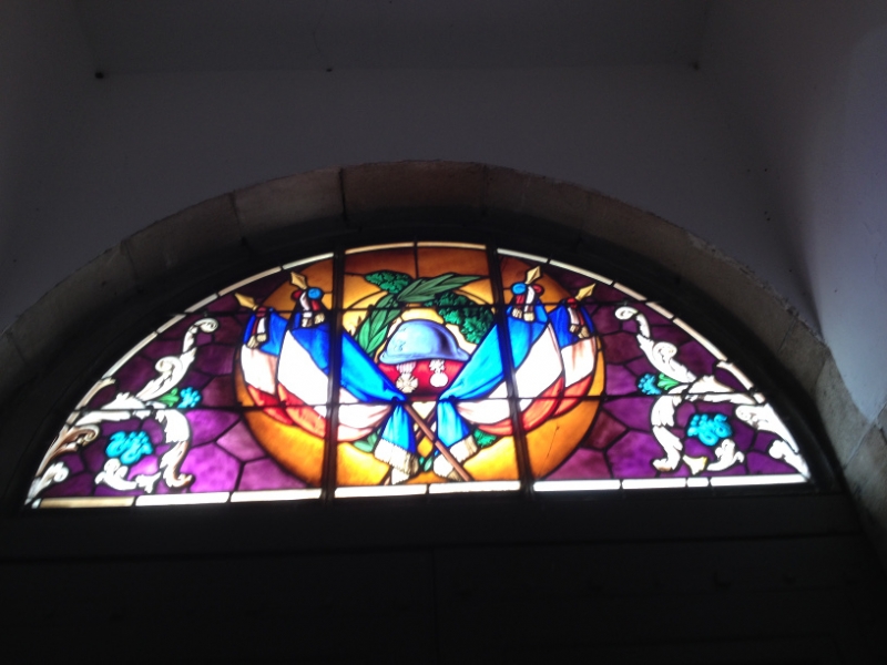 8025 18-4 stained glass window