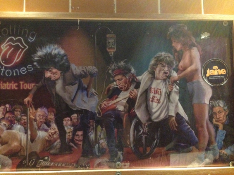 9742 14-7 Rolling Stones poster