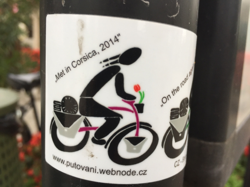 0080 3-10 Cyclist grafitti?