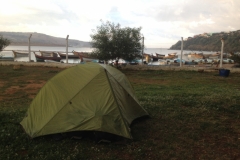 5026 18-1 tent & boats