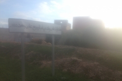 5560 27-1 signpost in arabic