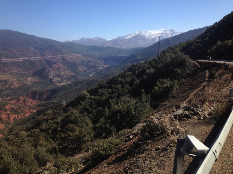 5767 1-2 view across valley
