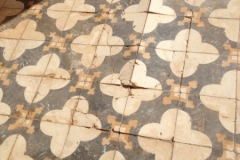 6822 19-2 broken tiles on floor hotel