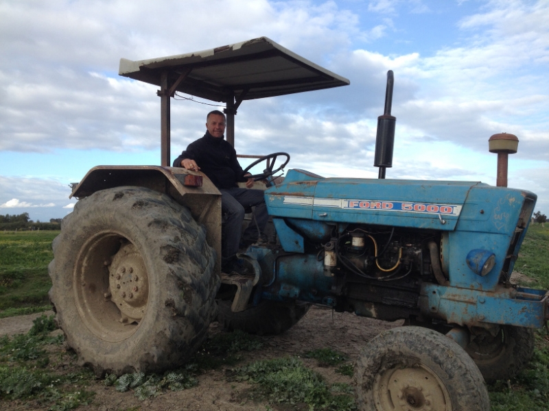 7389 13-3 Brian and tractor