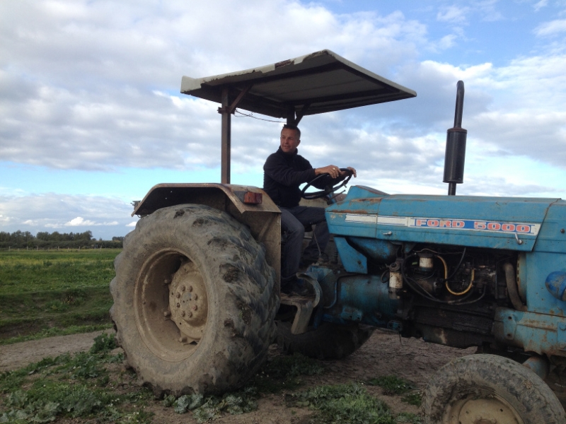 7391 13-3 Brian and tractor