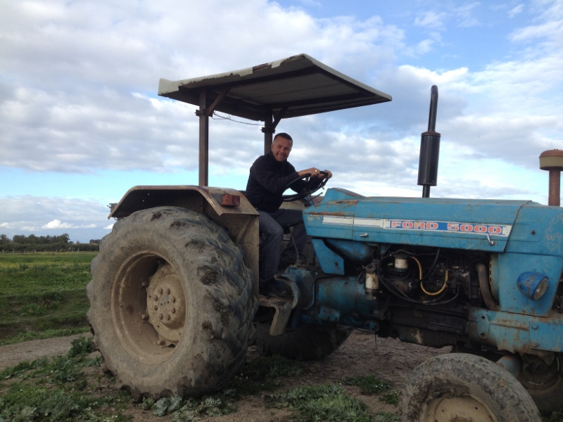 7392 13-3 Brian and tractor