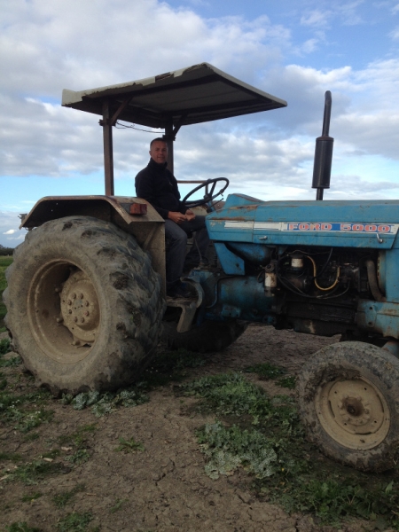 7394 13-3 Brian and tractor