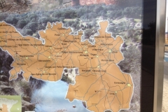 0888 map poster montes de Toledo