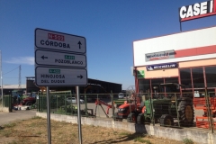 1060 sign and Tractors