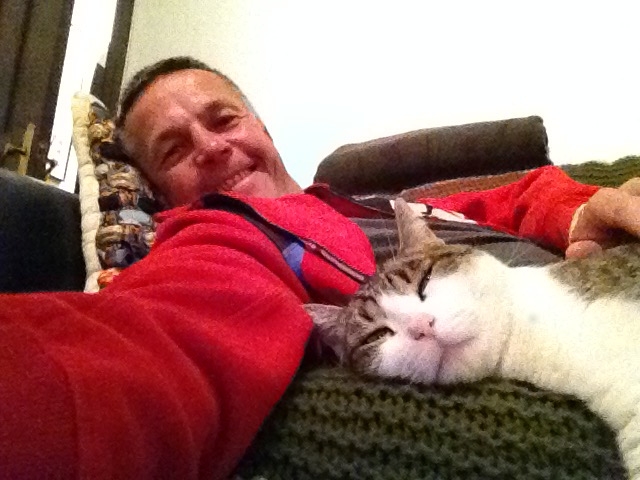 4558 6-1 Brian with cat
