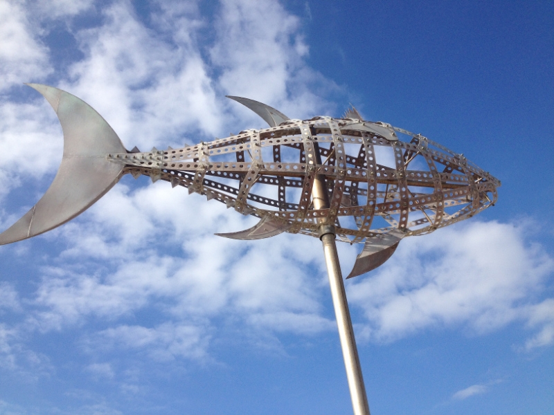 4839 14-1 metal fish