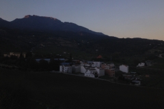 4589 9-1 Sunset mountains