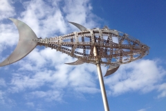 4839 14-1 metal fish