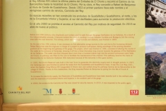 2914 9-11 info board Caminito del rey