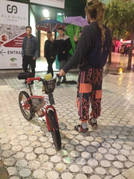 3978 4-12 Bike and man