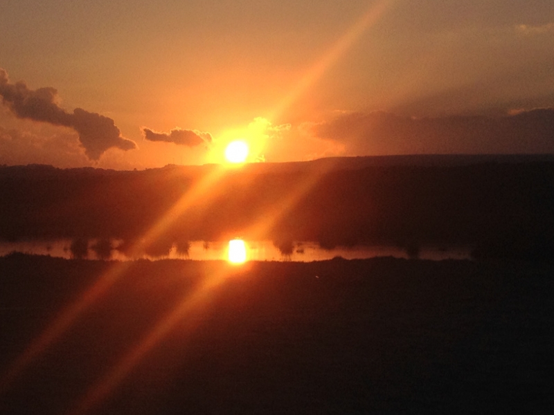 4116 12-12 Sun behind clouds