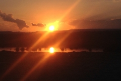 4116 12-12 Sun behind clouds
