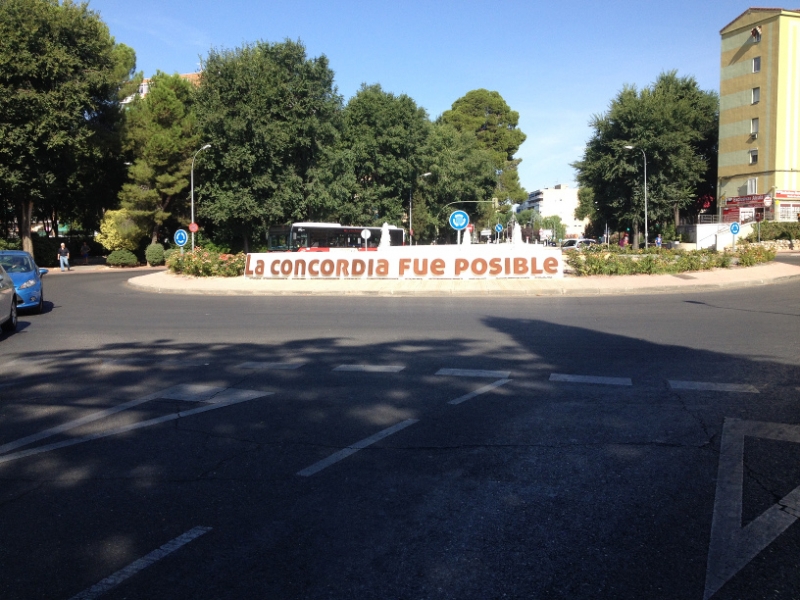 0604 roundabout leaving Alcala