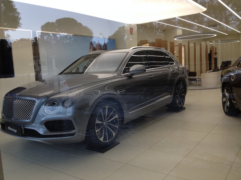 0704 A Luxury car showroom