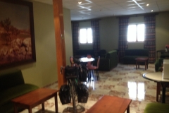 0454 Jadraque bike in hotel reception