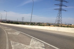 0605 road with pylons