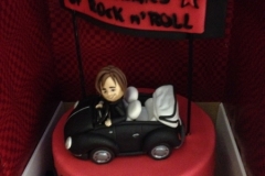 0664 40th cake