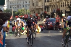1241 Ladies cycle race crash