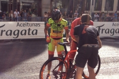 1255 Ladies cycle race crash