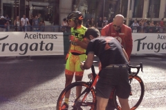 1257 Ladies cycle race crash